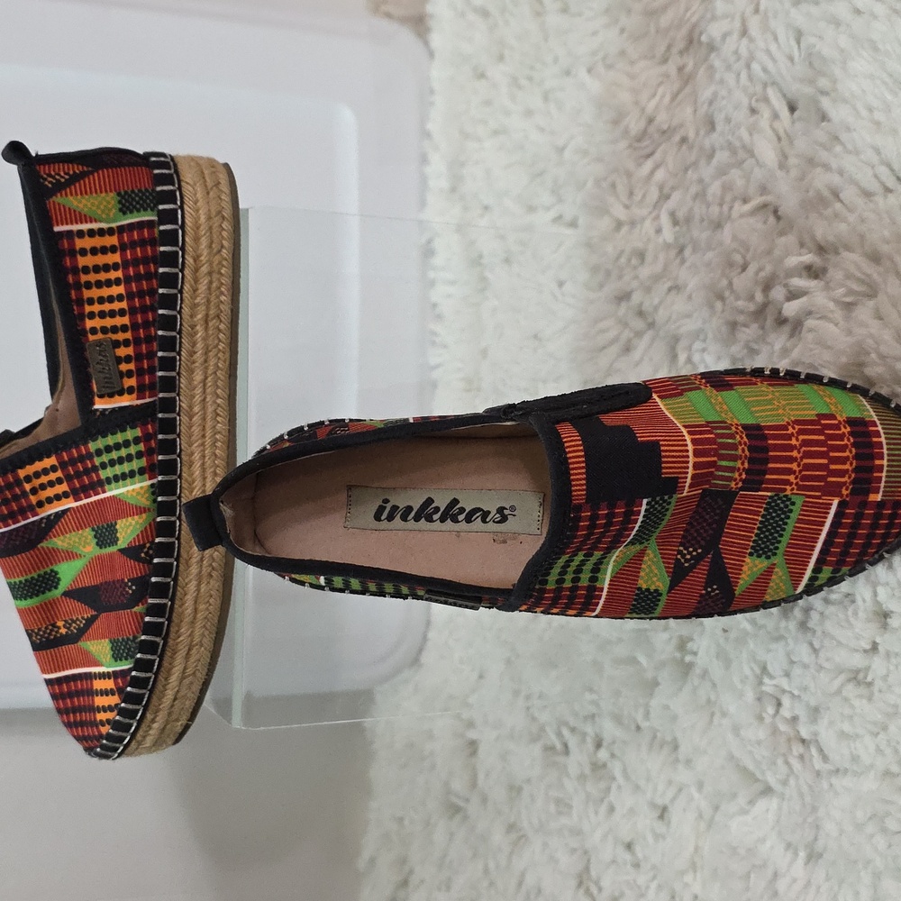 Inkkas Multicolor Espadrille Slip-Ons